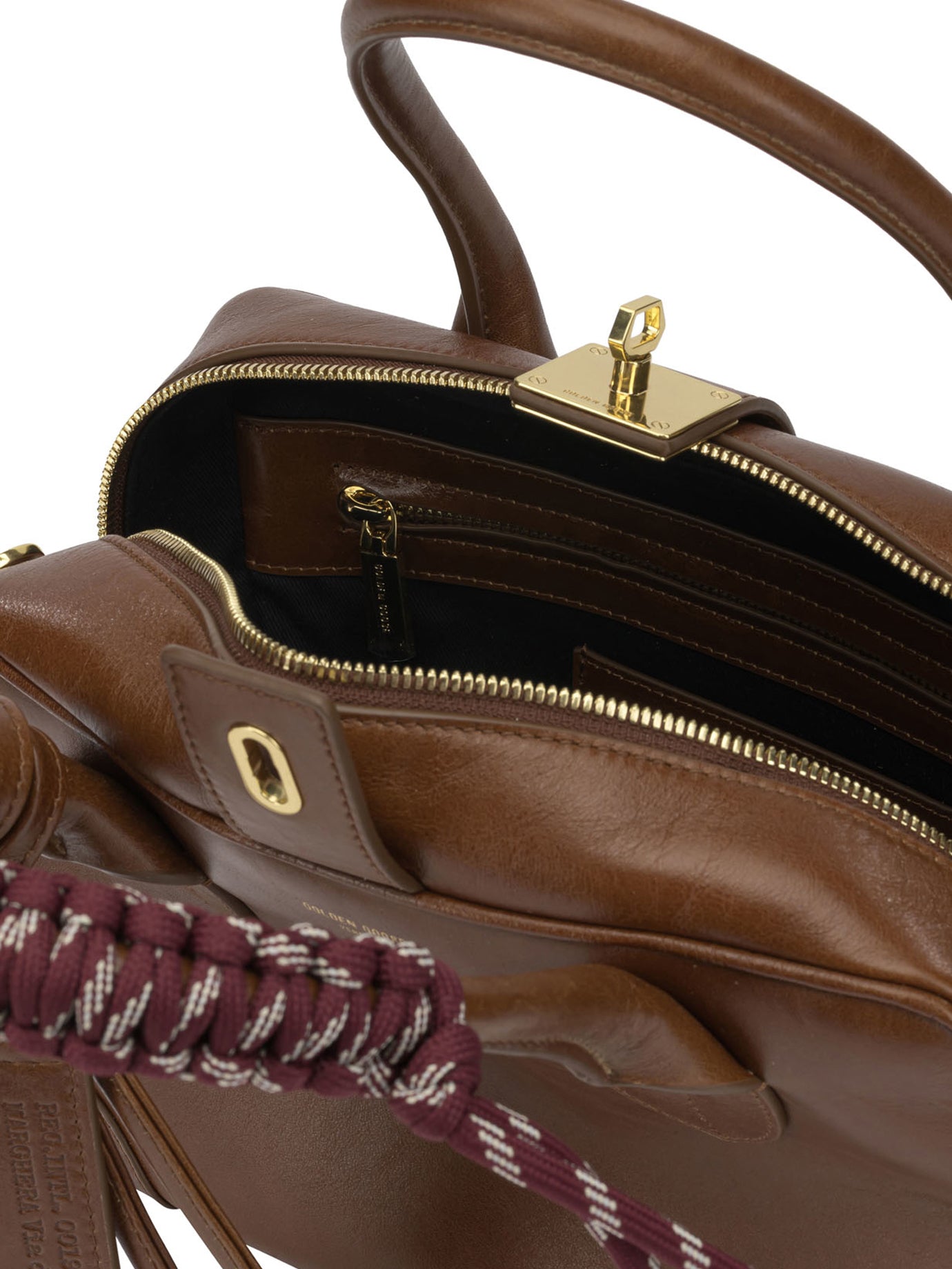 Golden Goose "Vita" Small Handbag - Brown