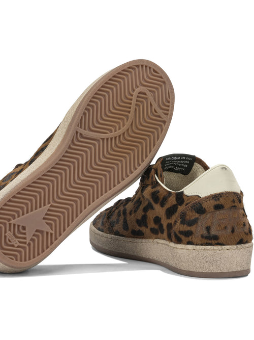 Golden Goose "Ball Star" Low-Top Sneakers - Brown
