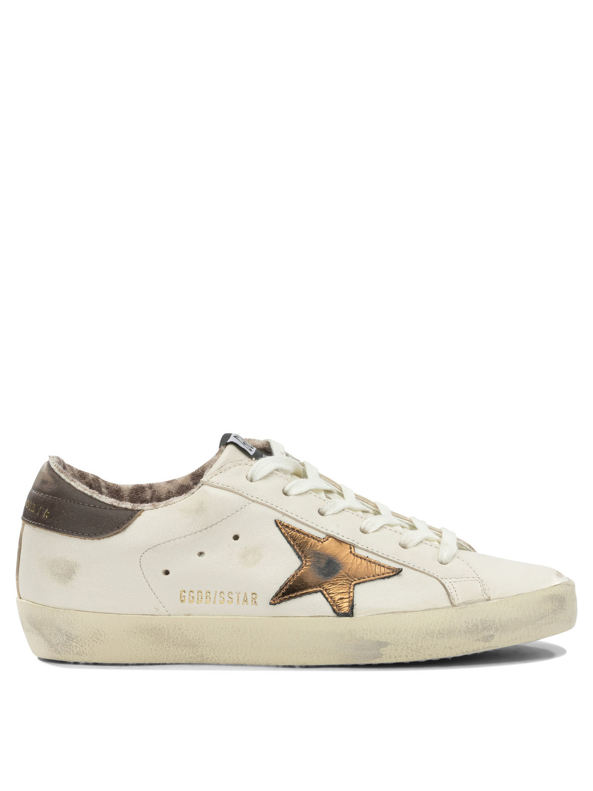 Golden Goose "Super Star" Low-Top Sneakers - Brown