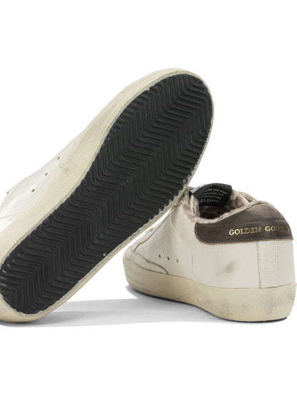 Golden Goose "Super Star" Low-Top Sneakers - Brown