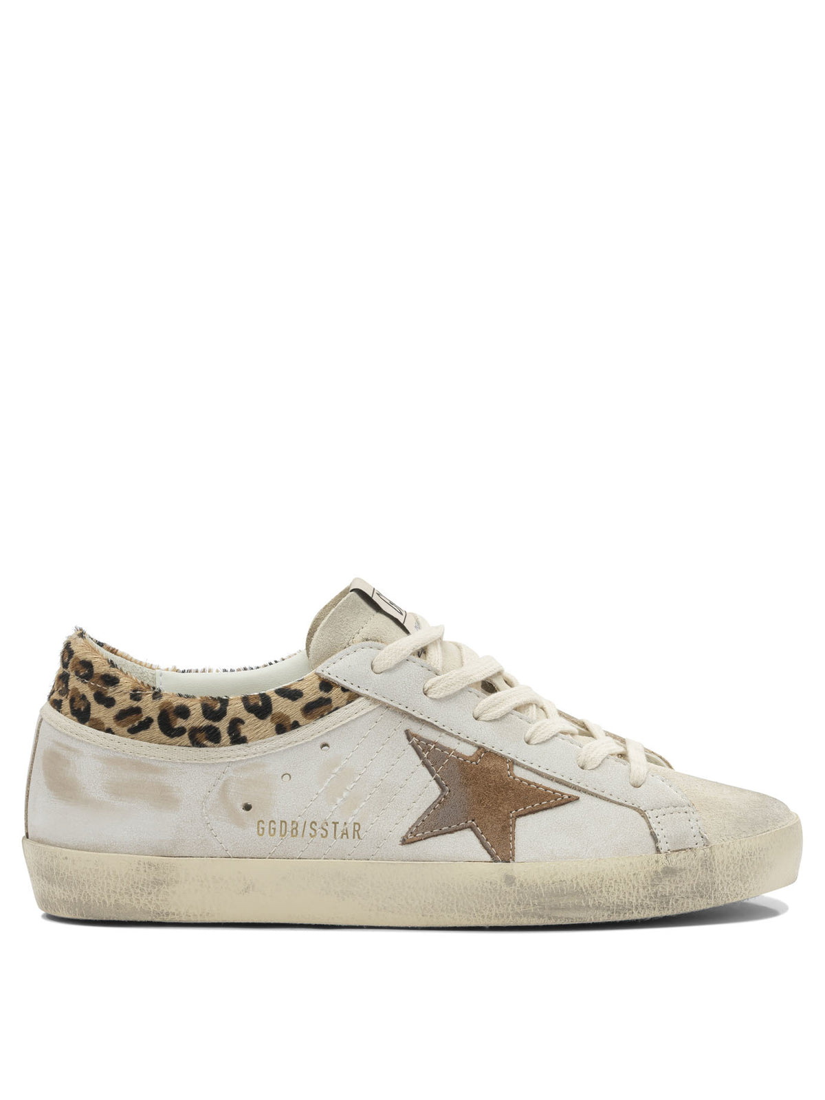 Golden Goose "Super-Star" Low-Top Sneakers - White