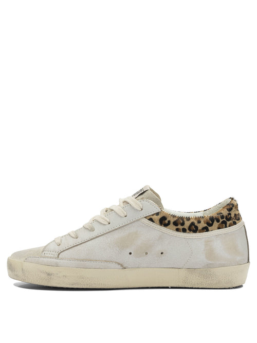 Golden Goose "Super-Star" Low-Top Sneakers - White
