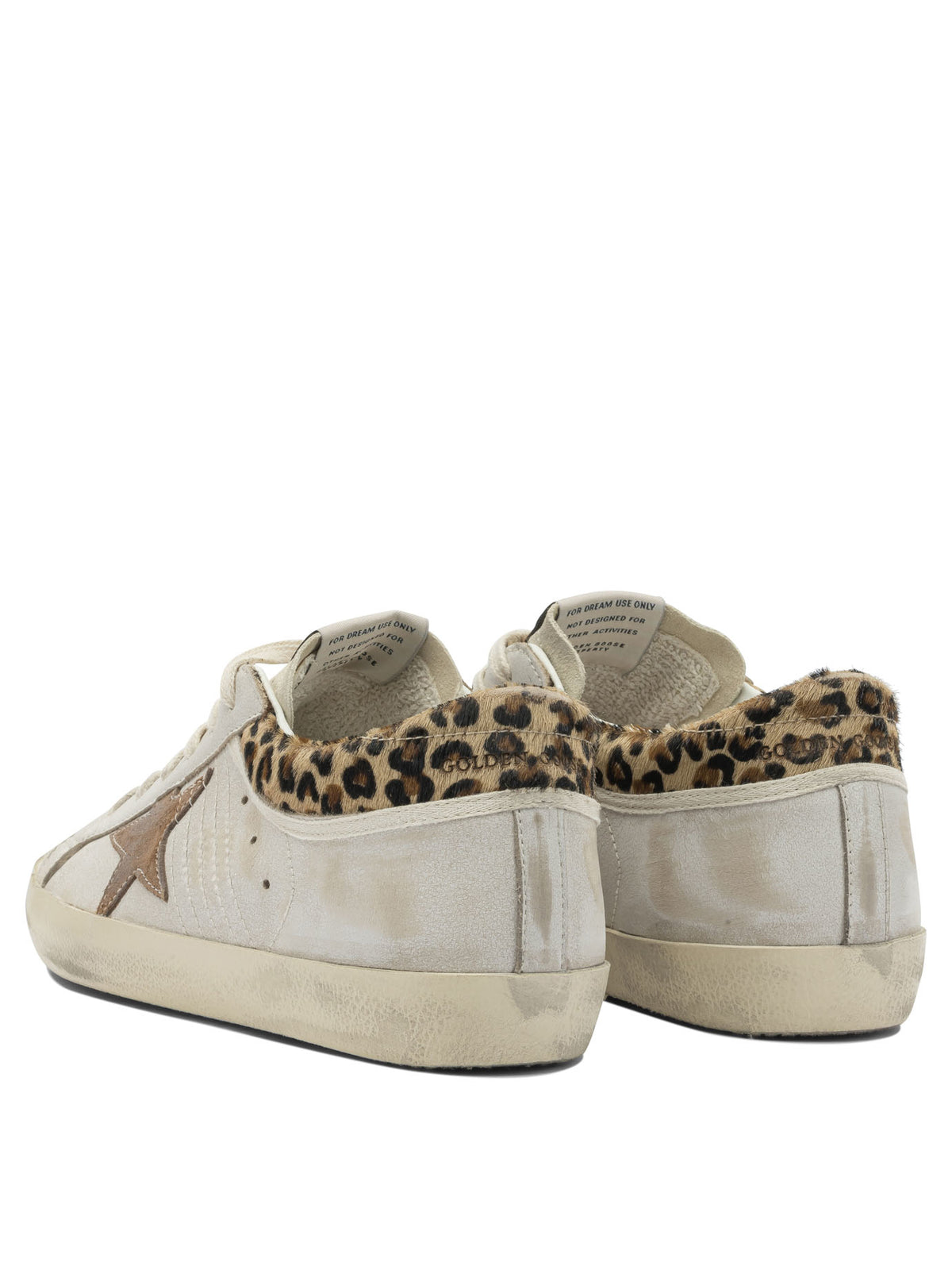Golden Goose "Super-Star" Low-Top Sneakers - White
