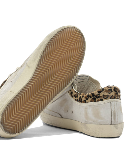 Golden Goose "Super-Star" Low-Top Sneakers - White