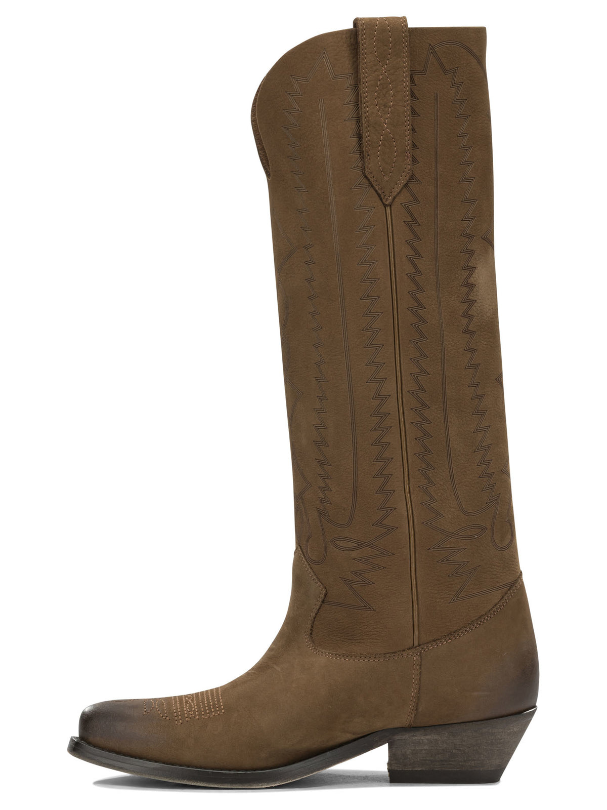 Golden Goose "Wish Star" Cowboy Boots - Brown