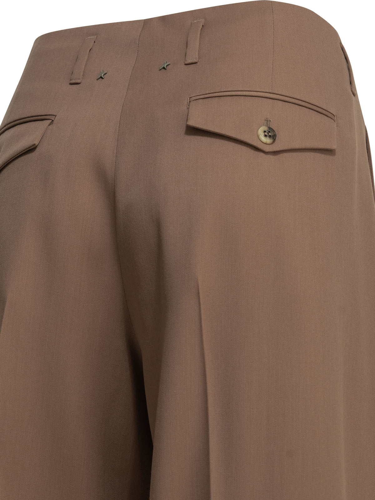 Golden Goose Tailored pants made of virgin wool - Pink