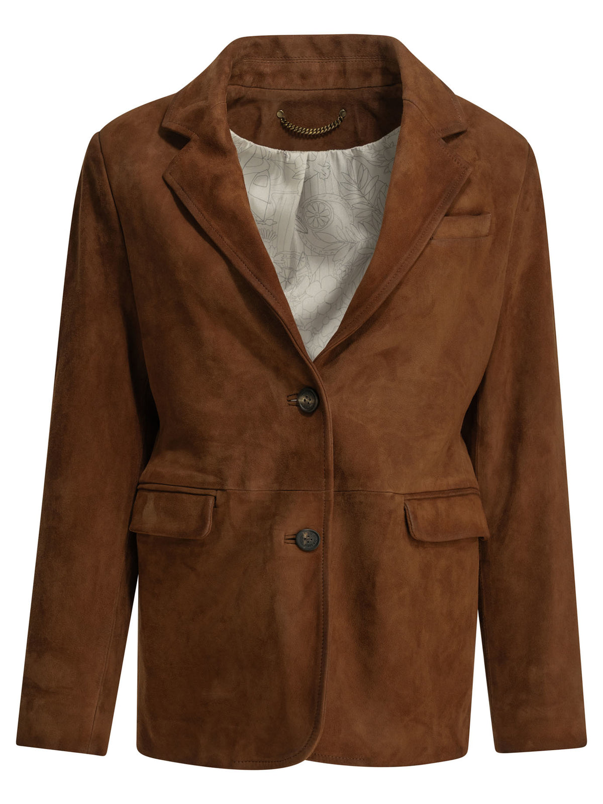 Golden Goose "Journey" leather jacket - Brown