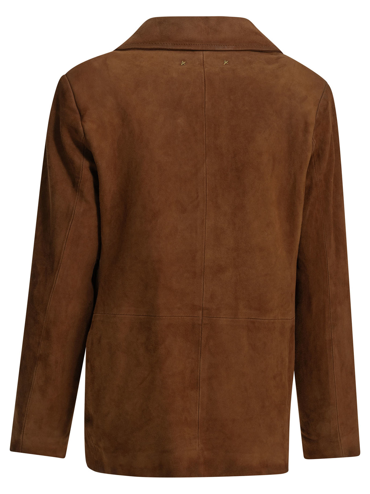 Golden Goose "Journey" leather jacket - Brown