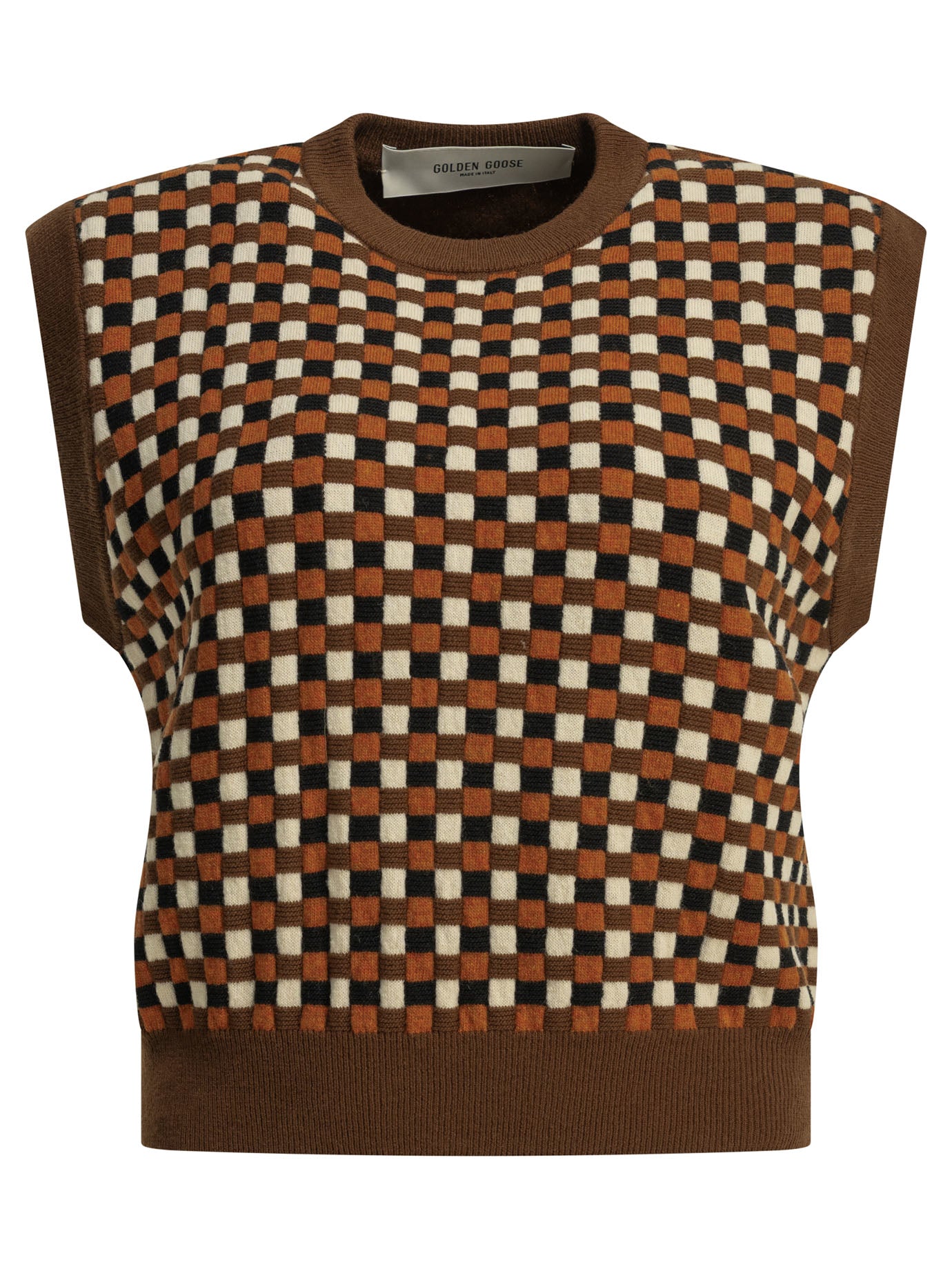 Golden Goose "Roby" Vest - Brown