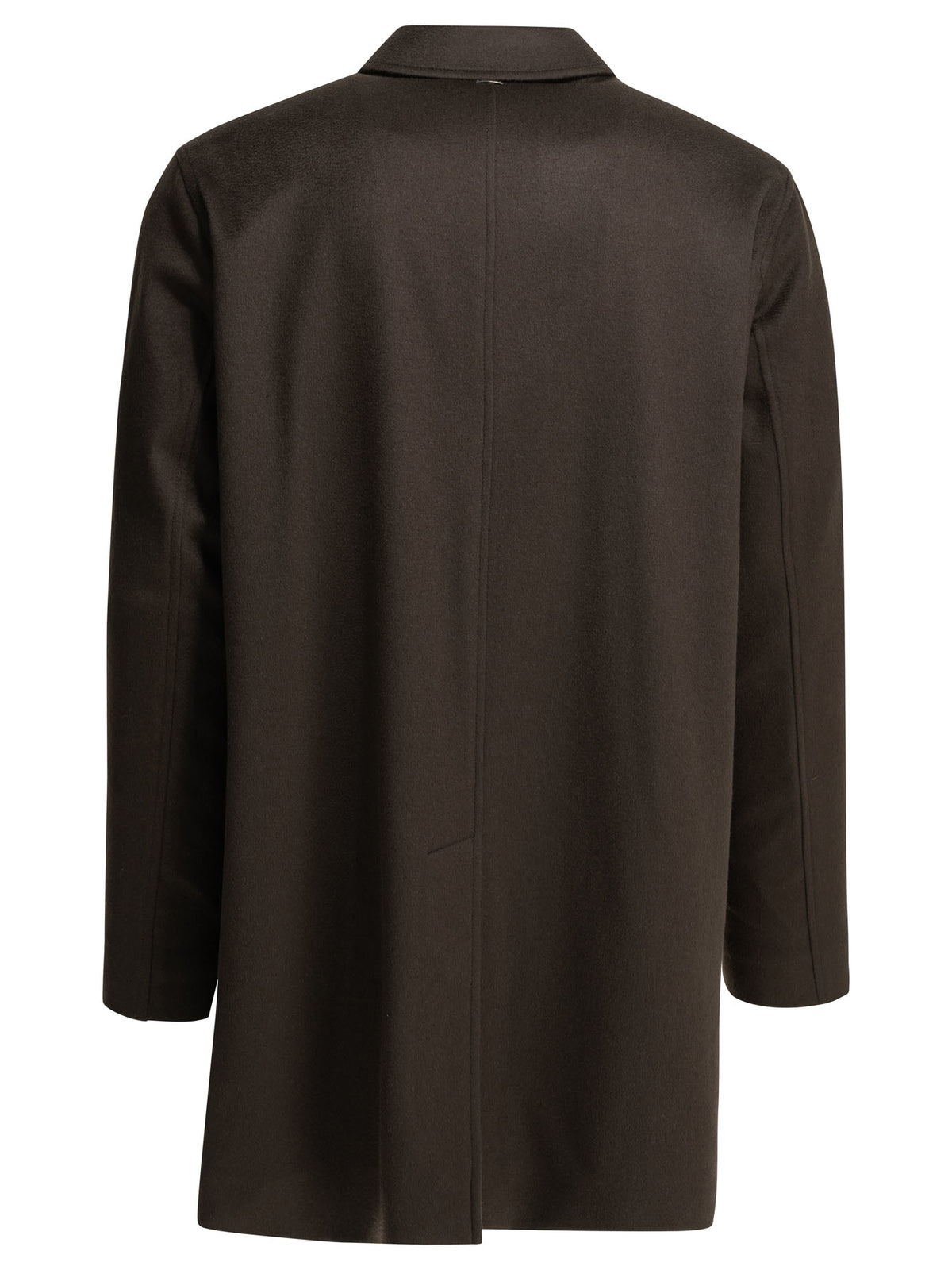 Herno Long coat made of pure cashmere - Brown