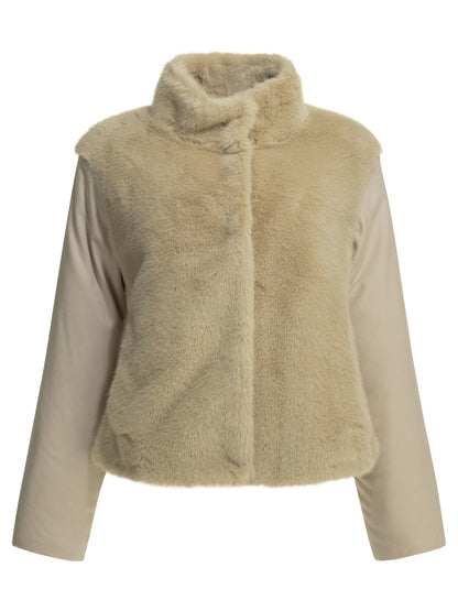 Herno "Resort" Short Coat - Beige