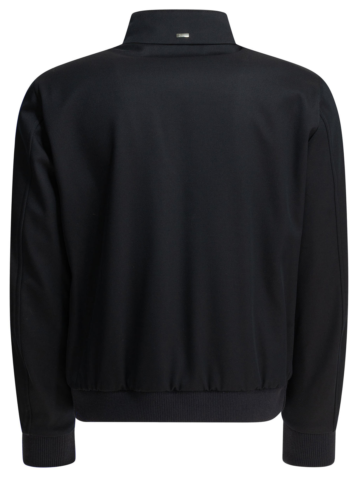 Herno "3 Layers Wool Storm" Bomber Jacket - Blue