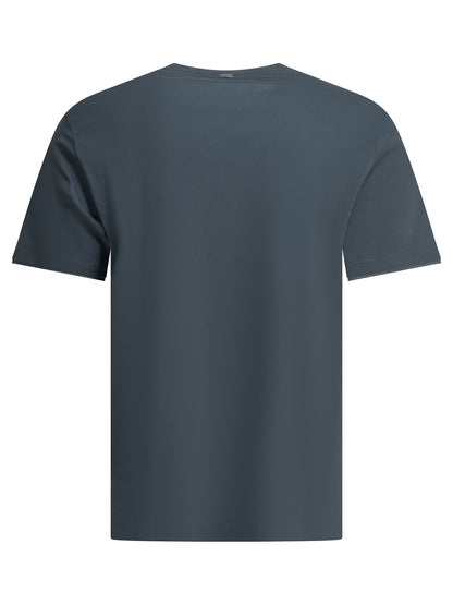 Herno "Resort" Crew-Neck T-Shirt - Blue