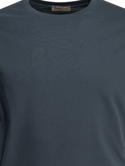 Herno "Resort" Crew-Neck T-Shirt - Blue