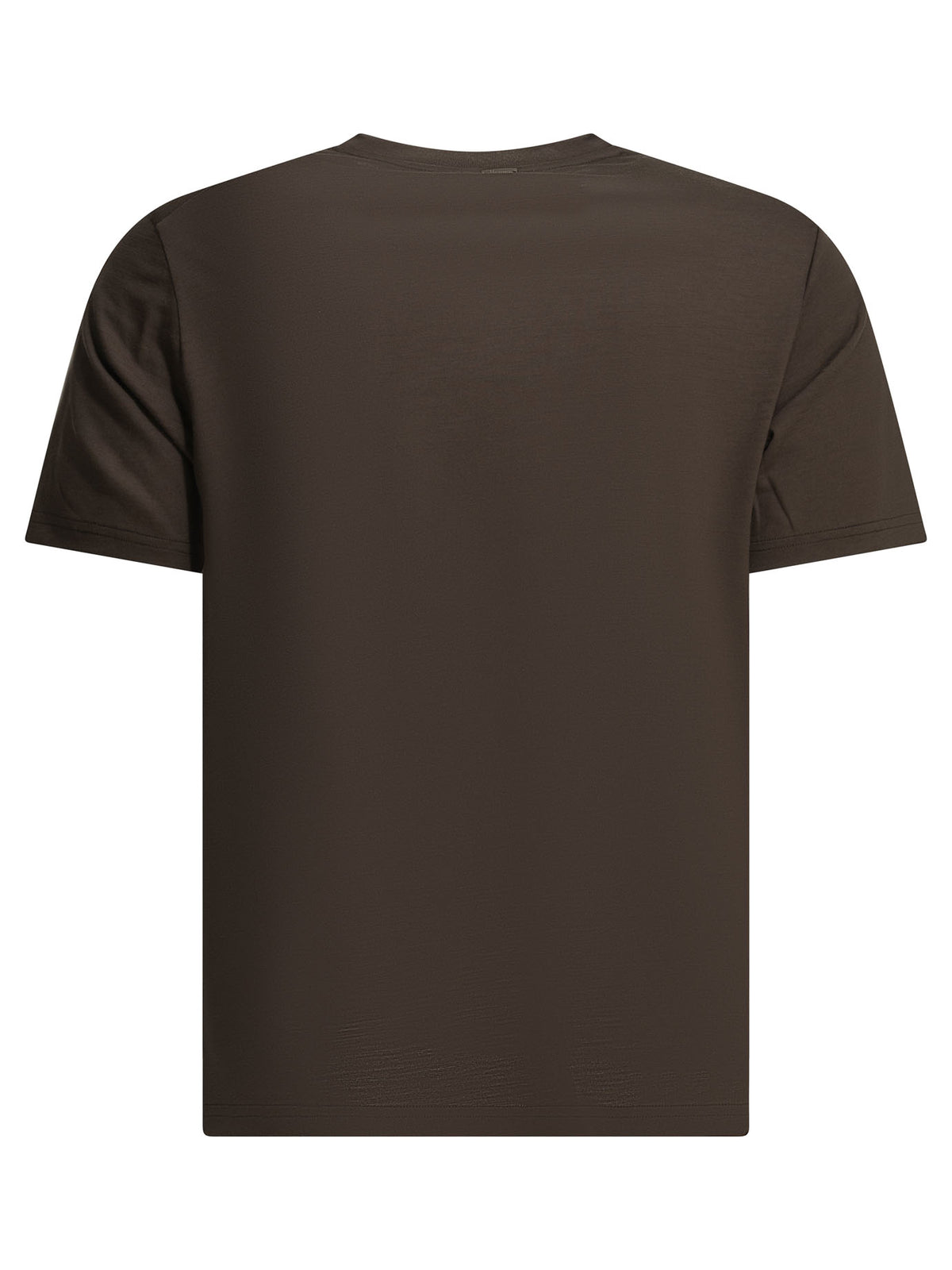 Herno "Resort Lana" Crew-Neck T-Shirt - Brown