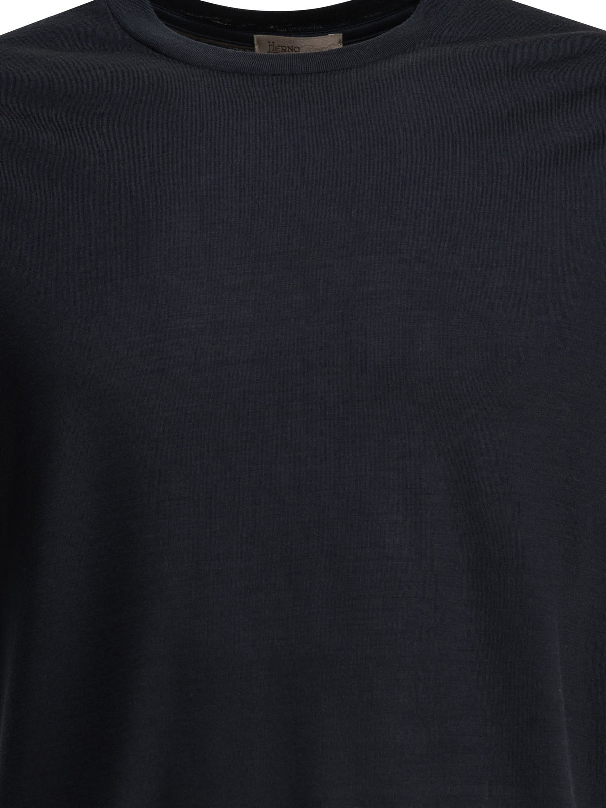 Herno "Resort Lana" Crew-Neck T-Shirt - Blue