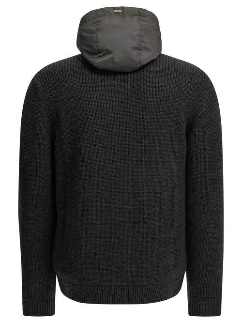 Herno "Chamonix" Short Coat - Grey