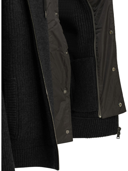 Herno "Chamonix" Short Coat - Grey