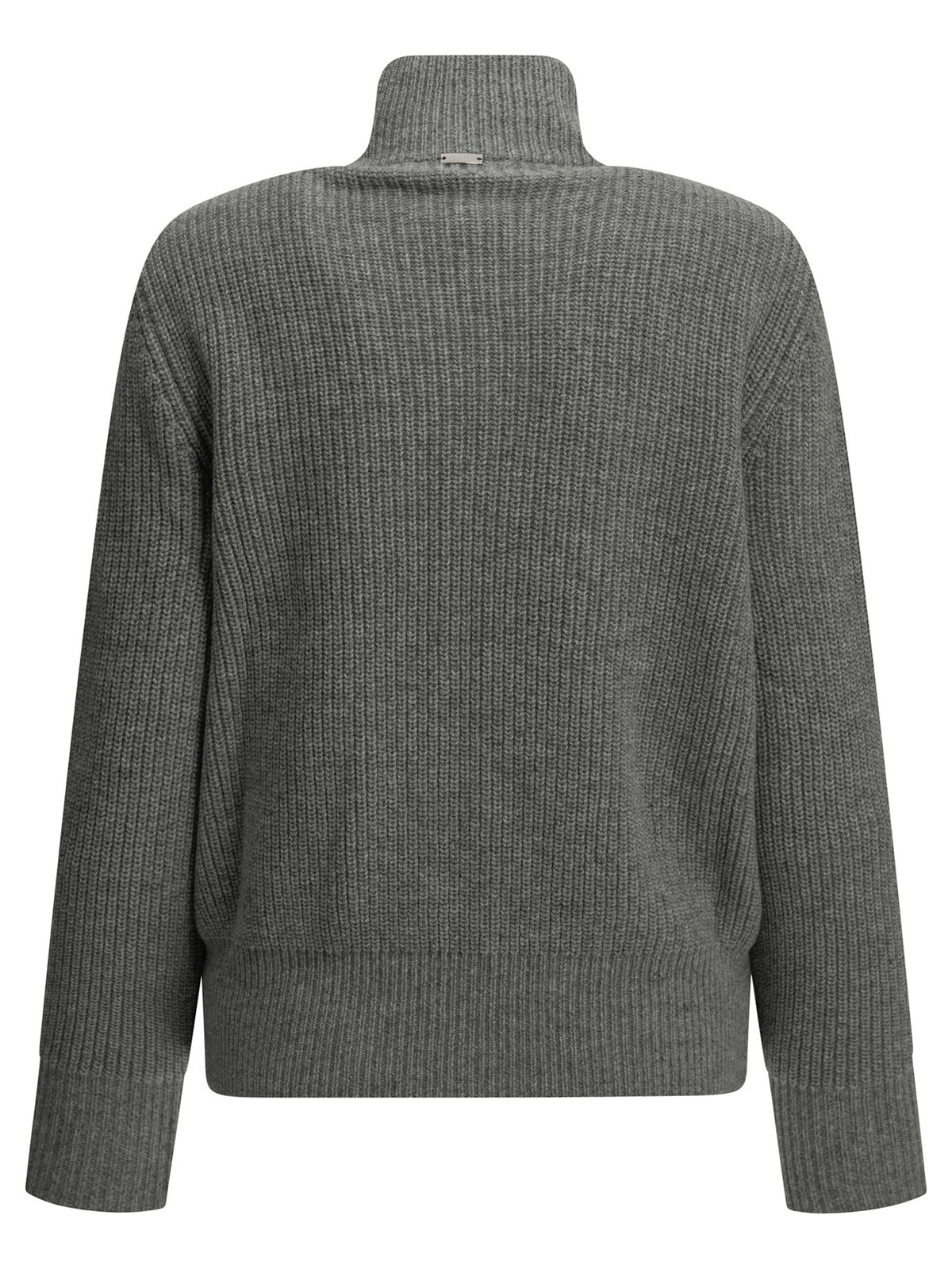 Herno Pure wool zip-up sweater - Grey