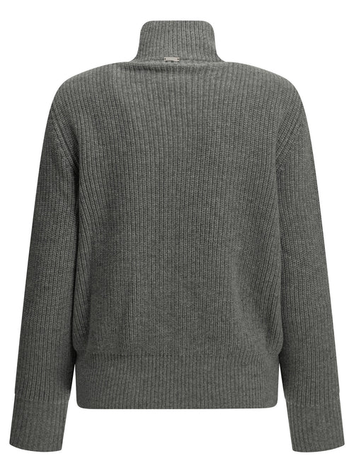 Herno Pure wool zip-up sweater - Grey