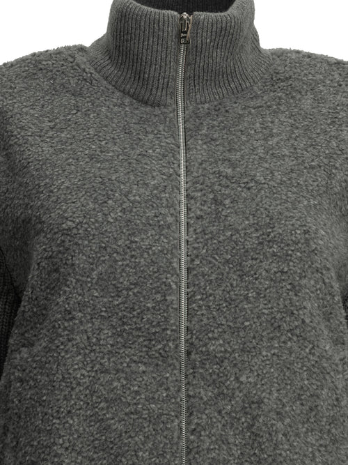 Herno Pure wool zip-up sweater - Grey