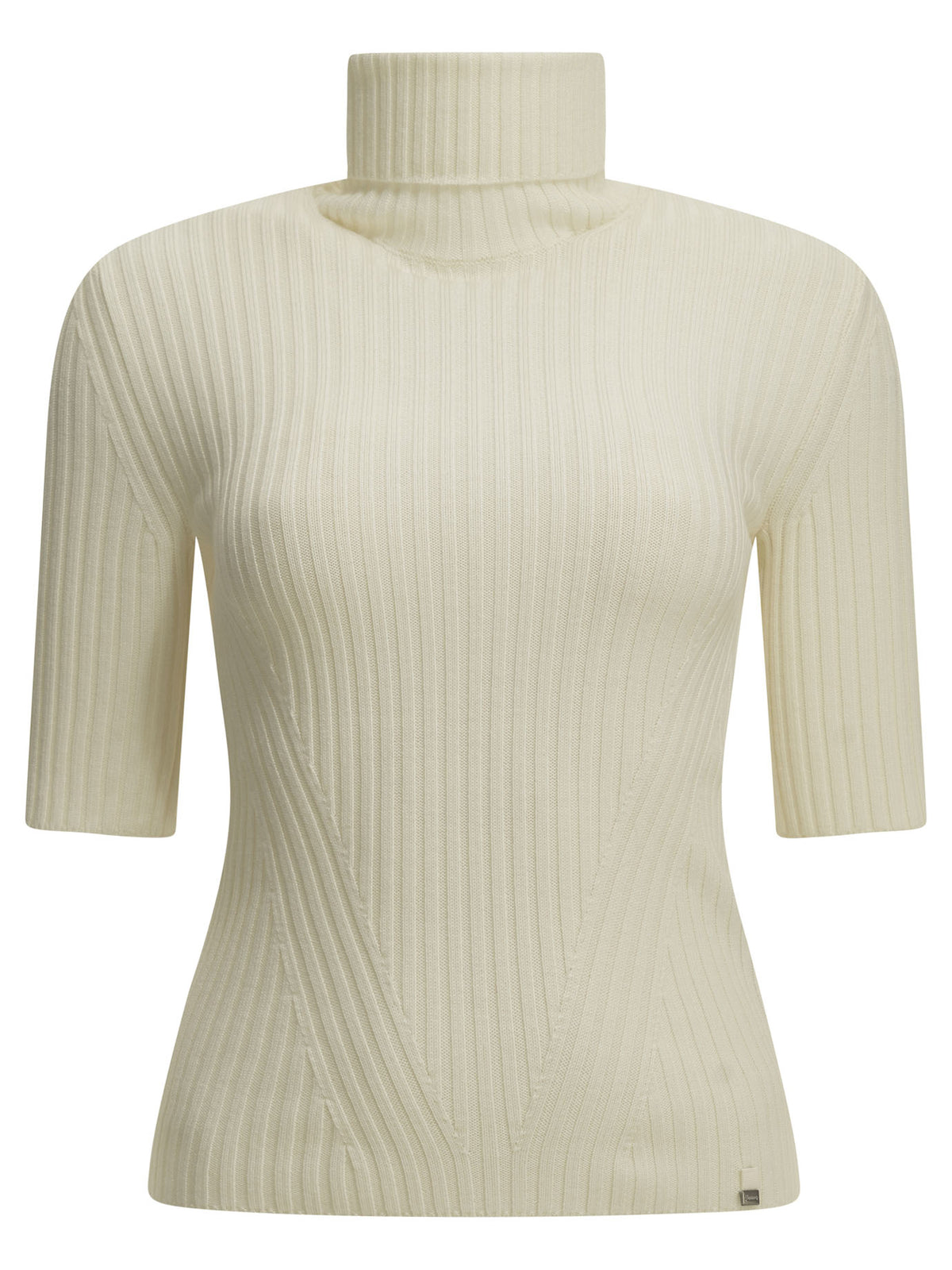 Herno Wool Turtleneck Sweater - White