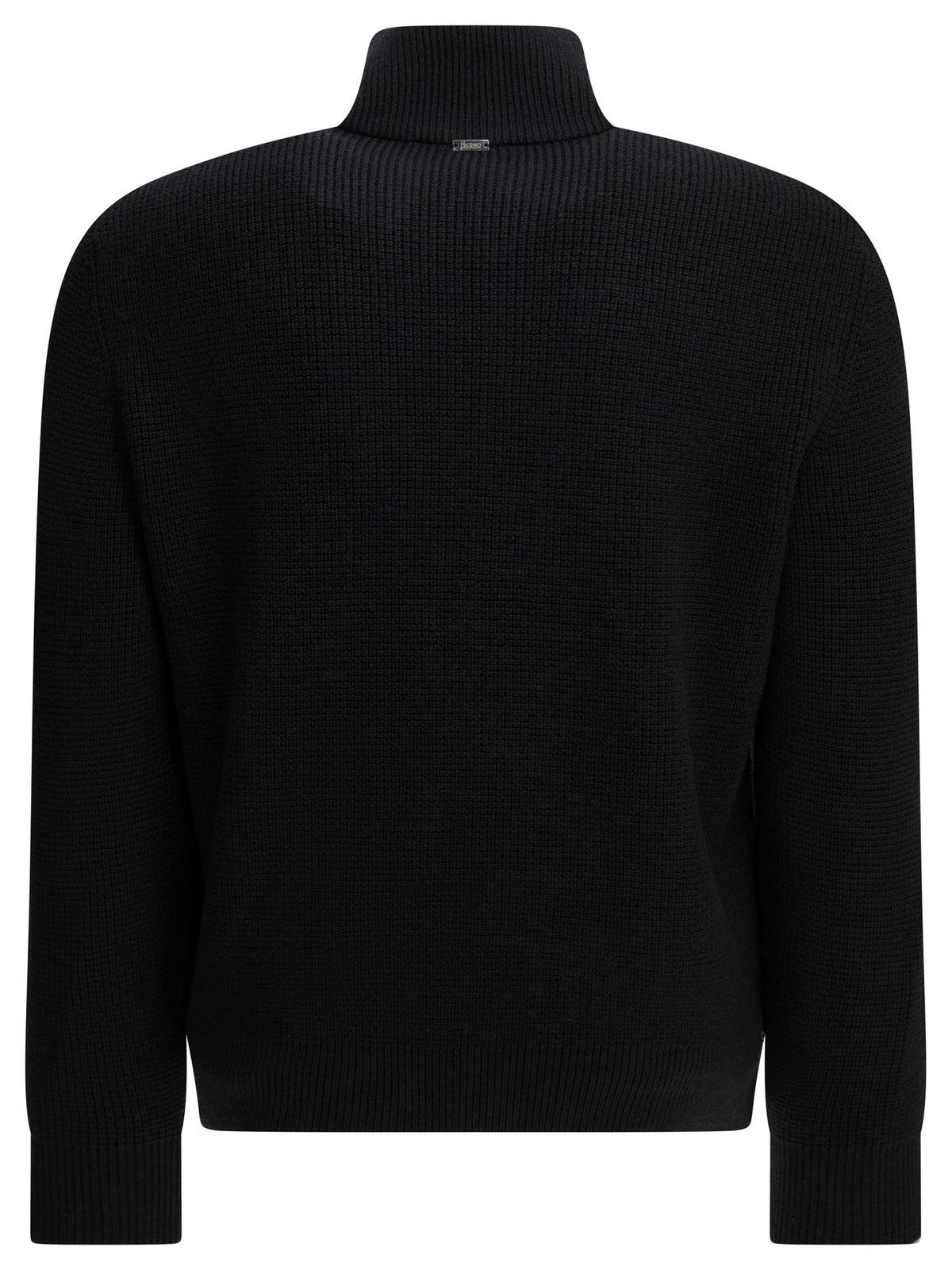 Herno Padded wool cardigan - Blue