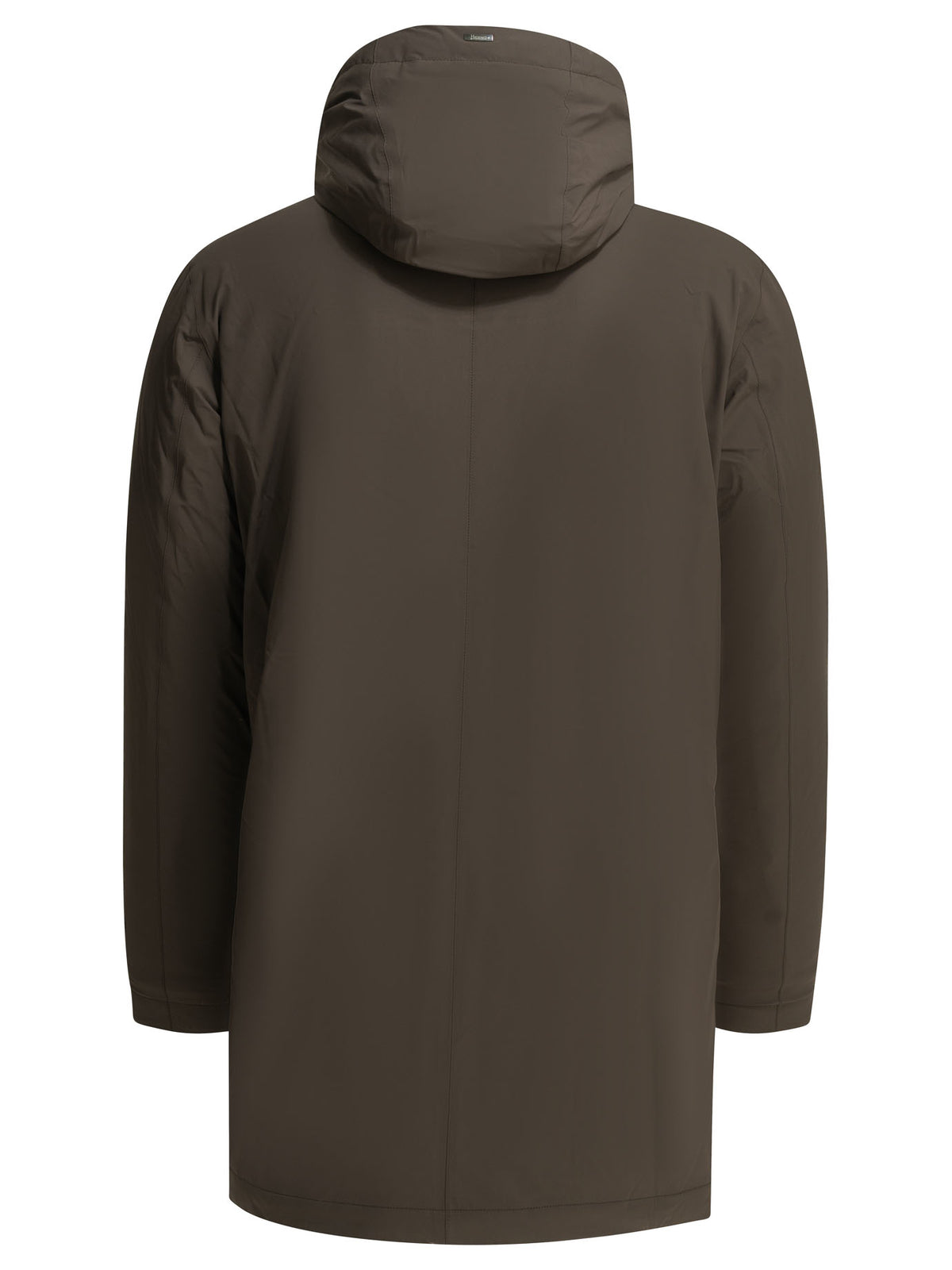 Herno "Resort" Long Down Jacket - Brown