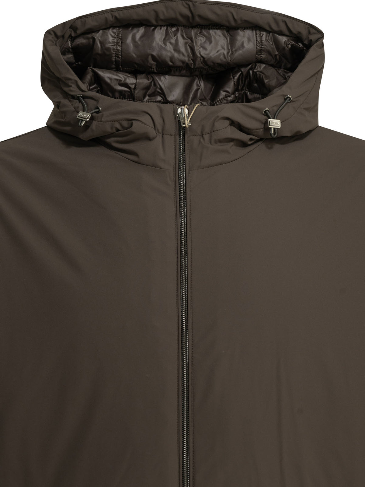 Herno "Resort" Long Down Jacket - Brown