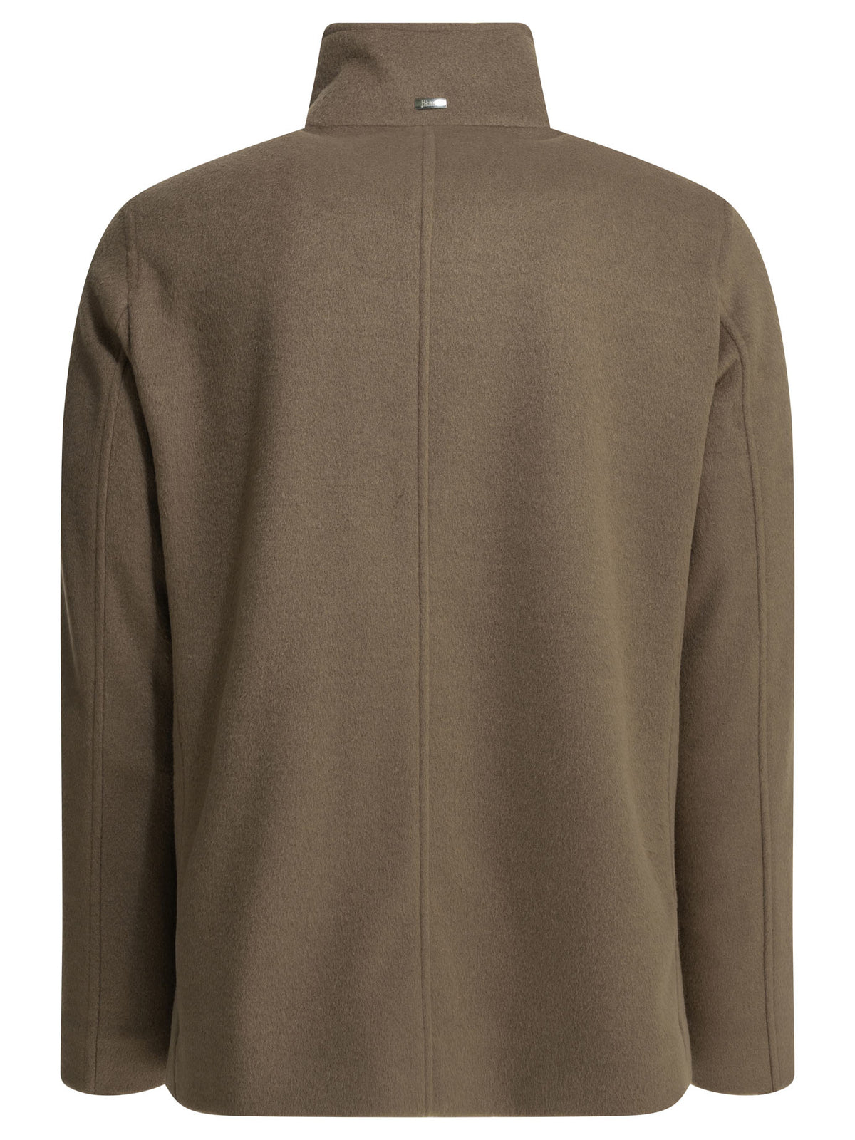 Herno "Peacoat Resort" Short Coat - Brown