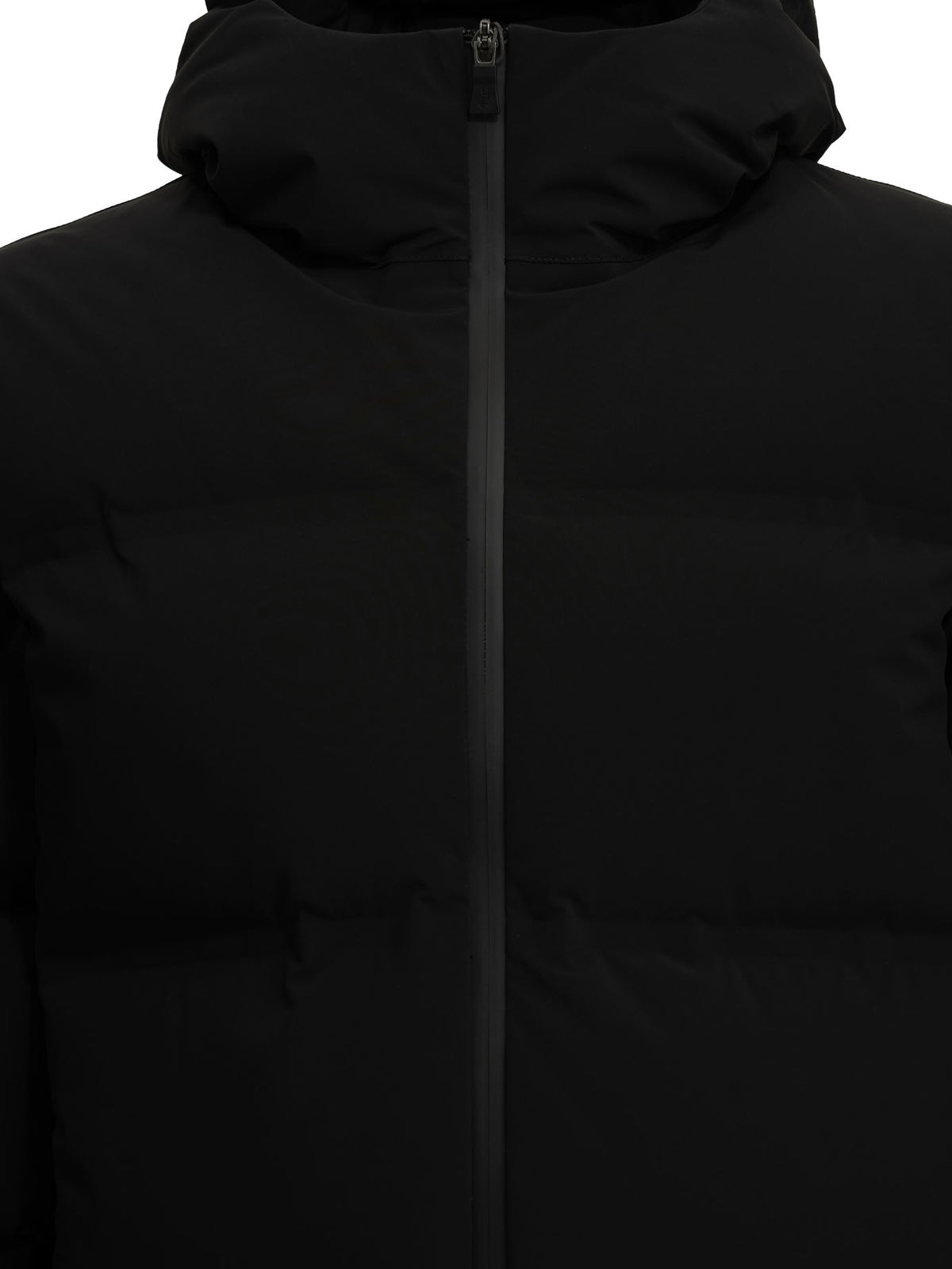 Herno Long Down Jacket in "New Impact" - Black