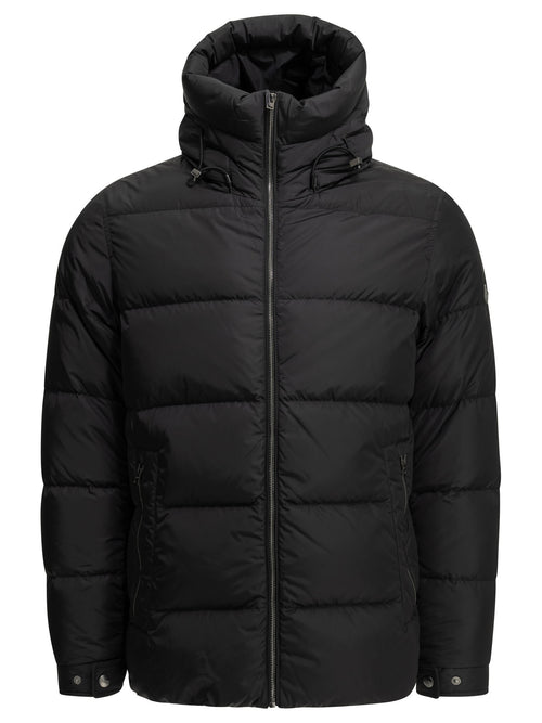 Herno Short nylon down jacket - Black