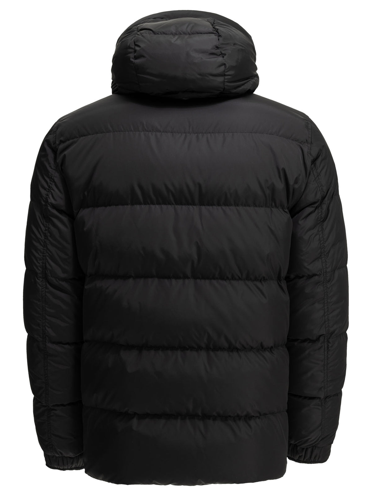 Herno Short nylon down jacket - Black