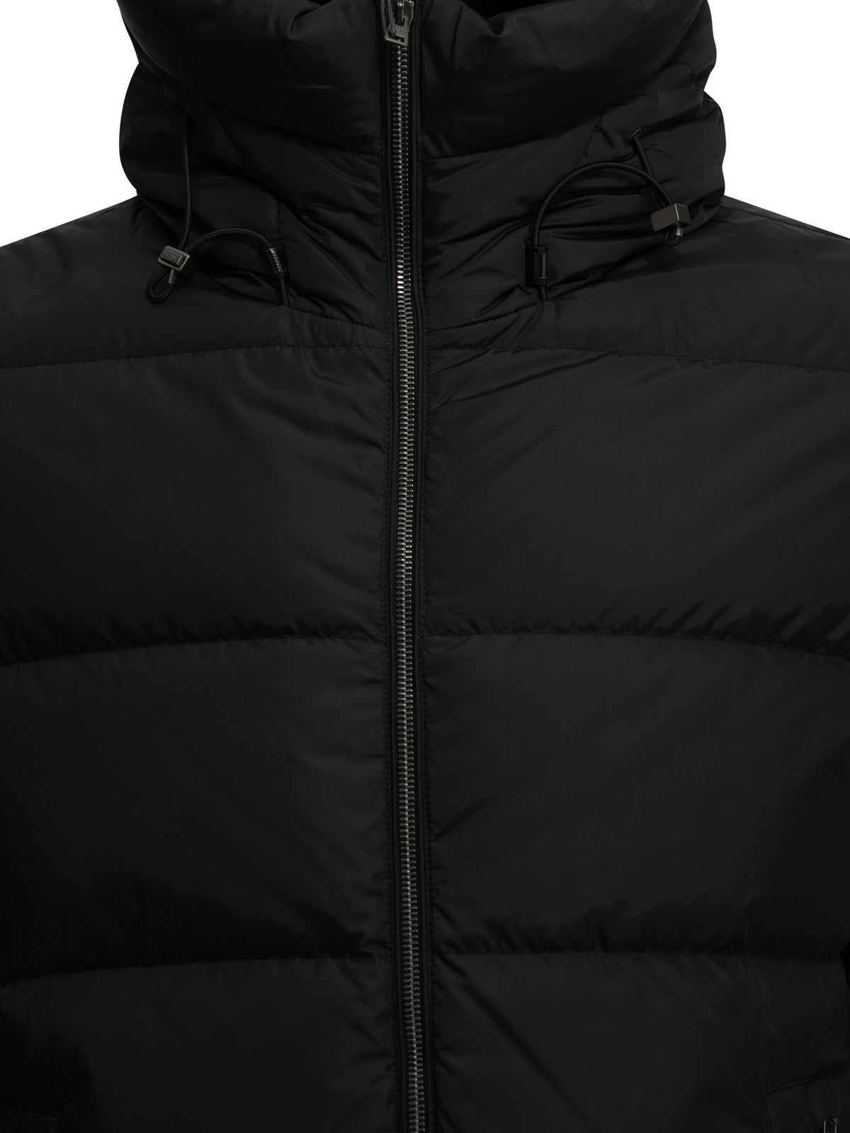 Herno Short nylon down jacket - Black