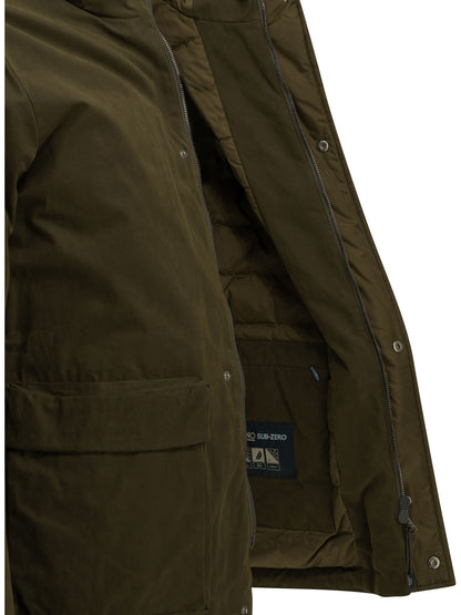 Herno Padded parka made of technical cotton - Green