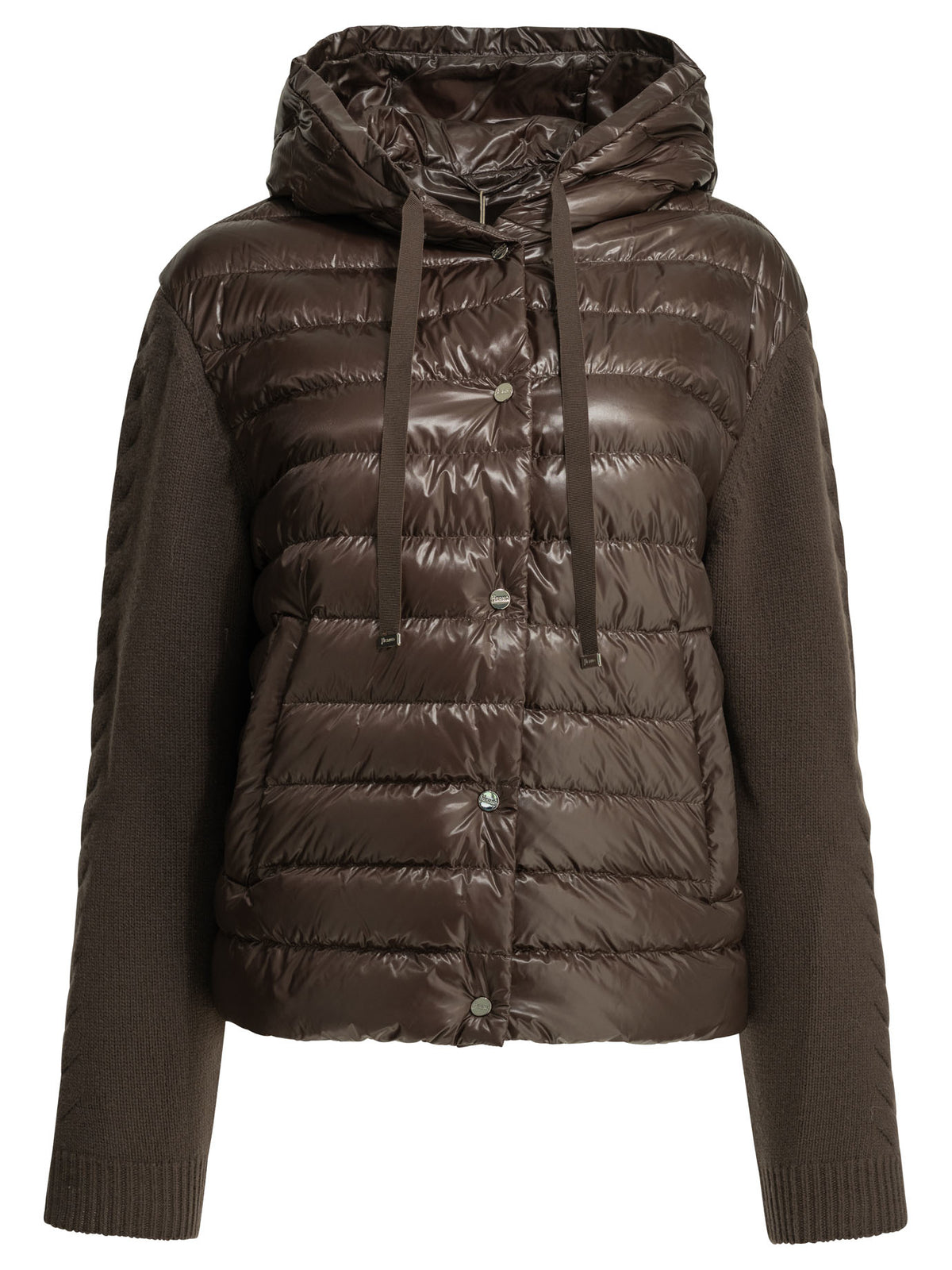 Herno "Resort" Short Down Jacket - Brown