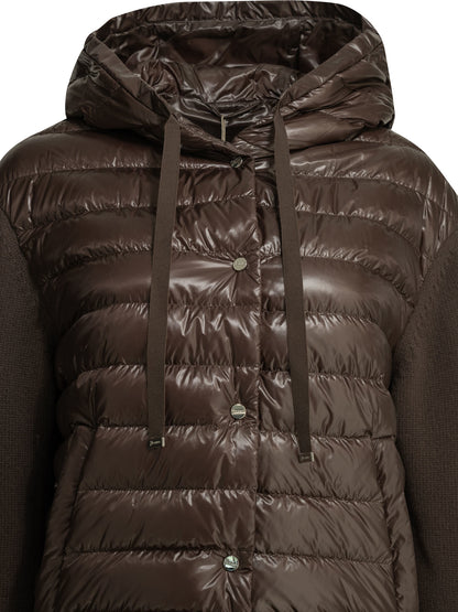 Herno "Resort" Short Down Jacket - Brown
