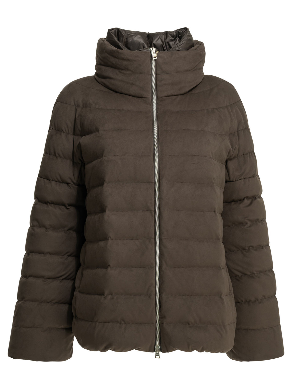 Herno "Resort" Short Down Jacket - Brown