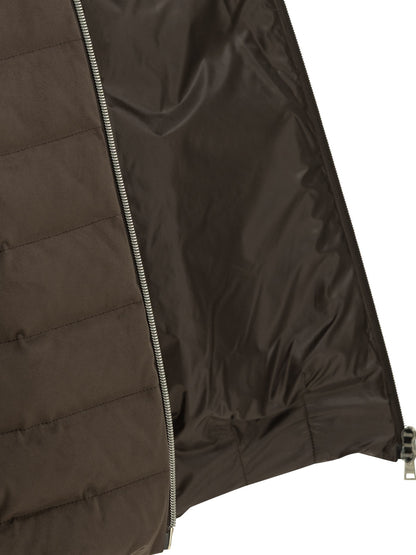 Herno "Resort" Short Down Jacket - Brown