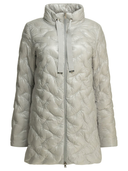 Herno "Resort" Long Down Jacket - Grey