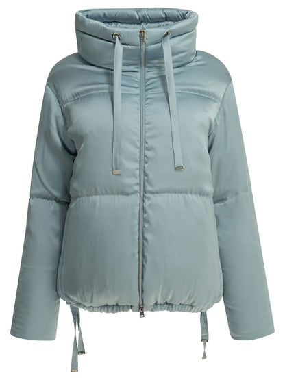 Herno "Resort" Bomber Jacket - Light Blue