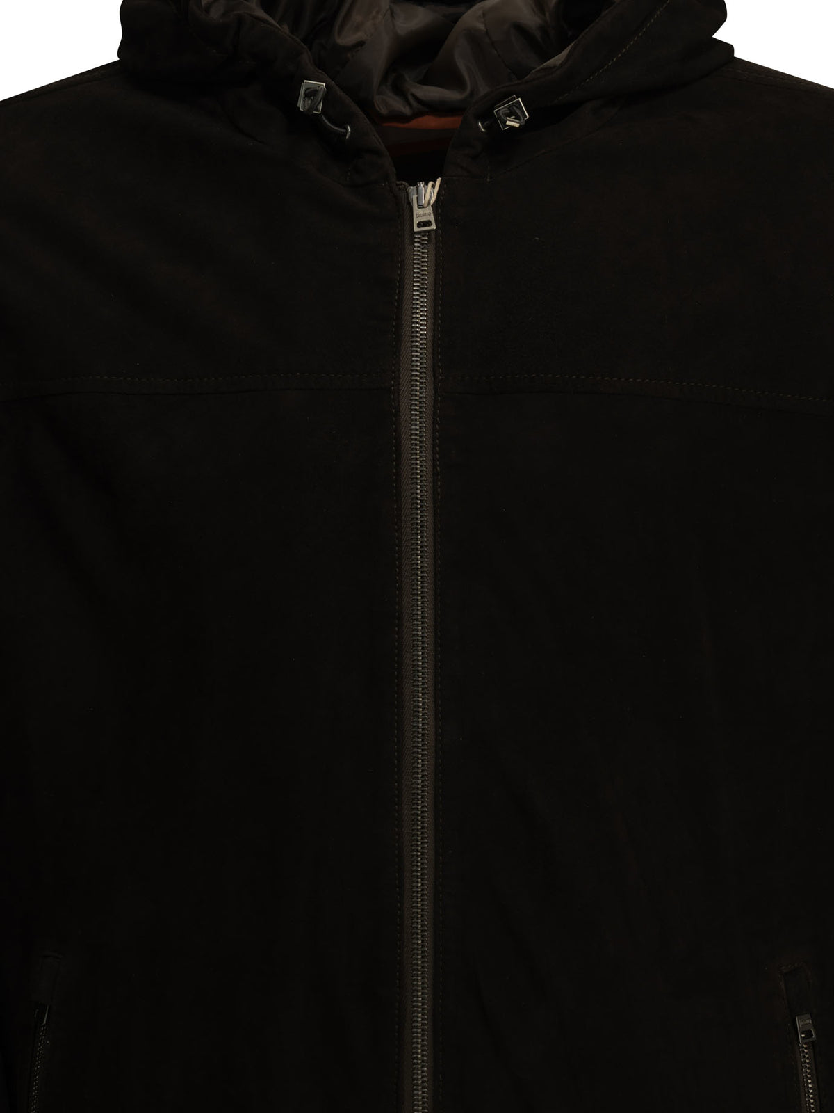 Herno Suede jacket - Brown