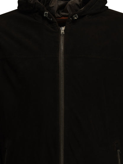 Herno Suede jacket - Brown