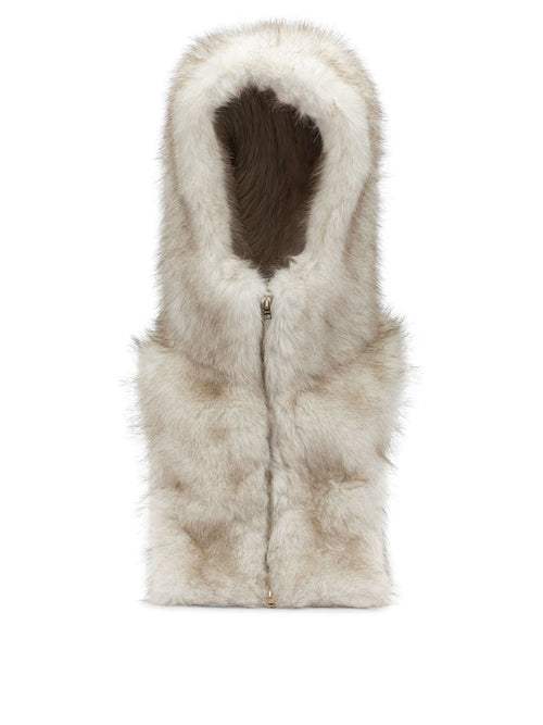 Herno Faux fur underjacket - Beige