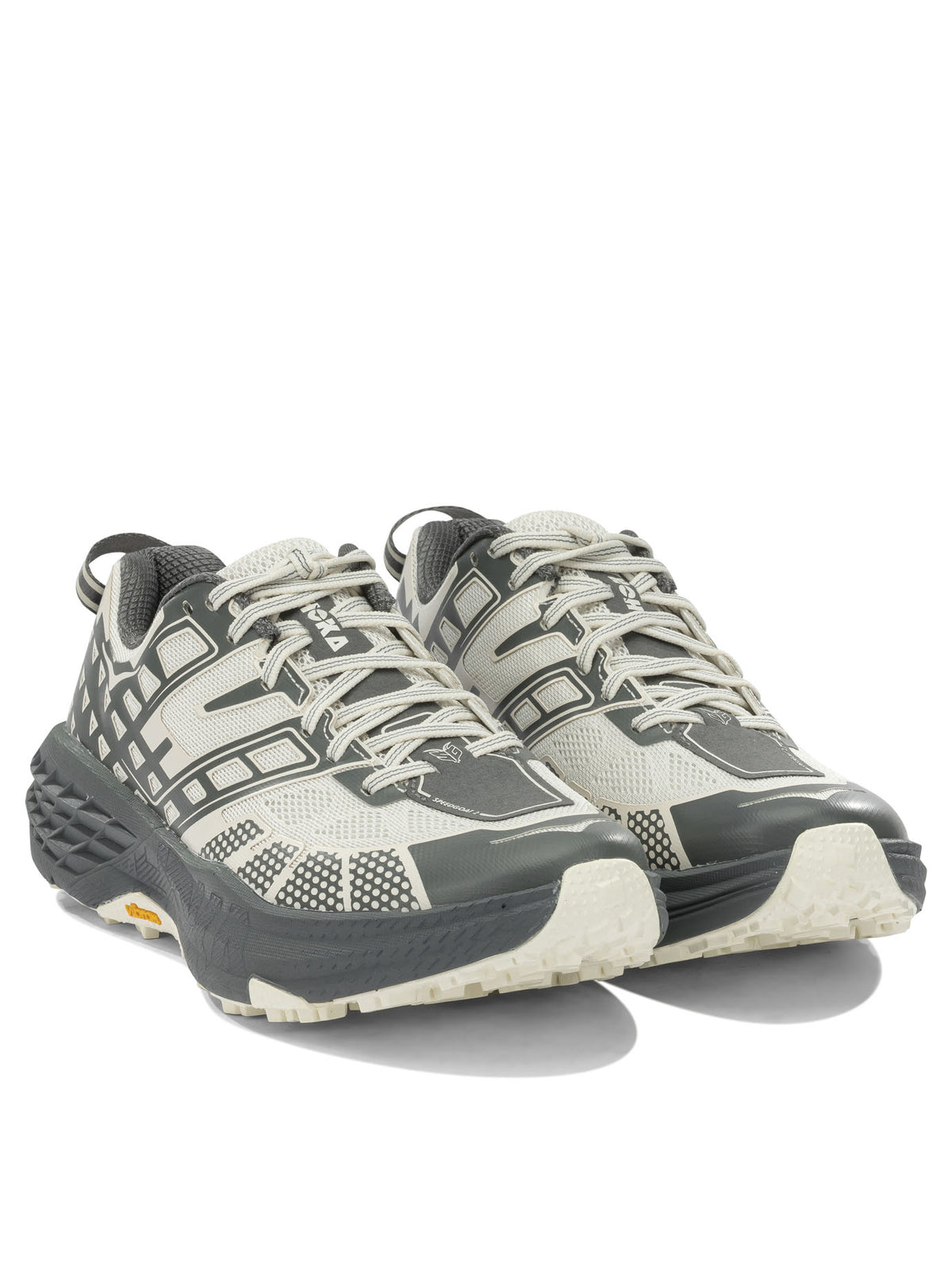 Hoka "Speedgoat 2" Low-Top Sneakers - Grey