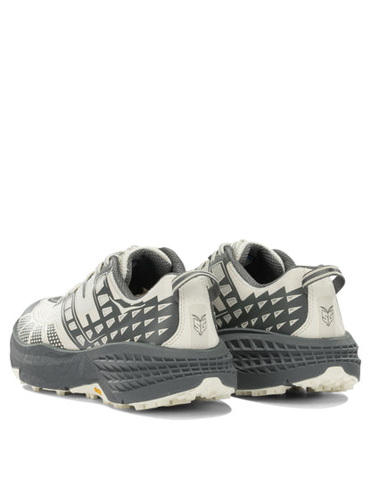 Hoka "Speedgoat 2" Low-Top Sneakers - Grey