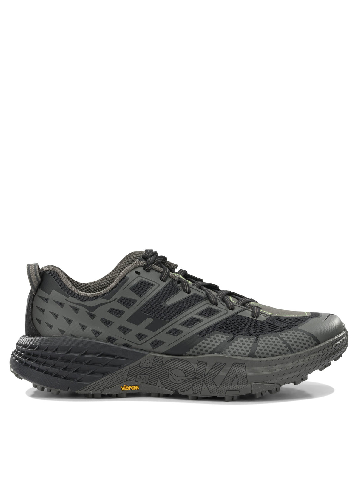 Hoka "Speedgoat 2" Low-Top Sneakers - Black