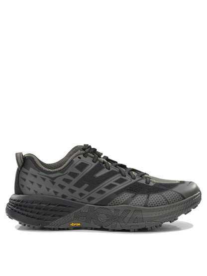Hoka "Speedgoat 2" Low-Top Sneakers - Black