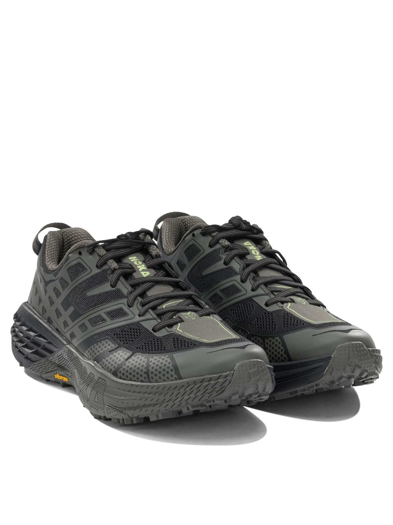 Hoka "Speedgoat 2" Low-Top Sneakers - Black