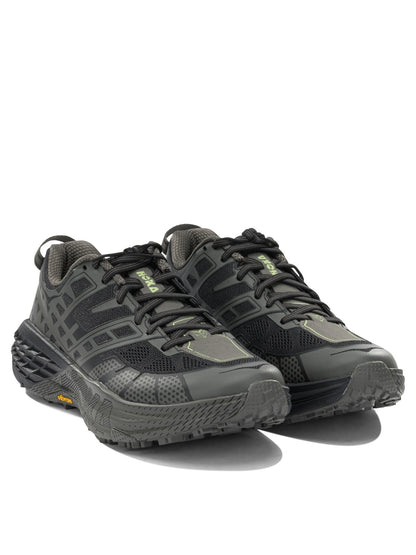 Hoka "Speedgoat 2" Low-Top Sneakers - Black